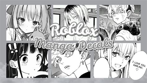Roblox Bloxburg And Royale High ~ Anime Manga Decals Ids Youtube
