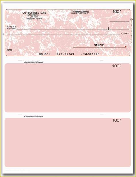 Free Blank Business Check Template Of Best Of Printable Within Blank