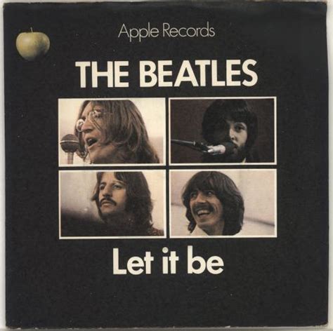The Beatles Let It Be 1st Solid Ps Ex Uk 7 Vinyl Single 7