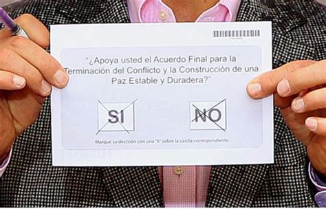 «¿qué está pasando en colombia? Plebiscito: ¿Qué pasa si gana el voto nulo?