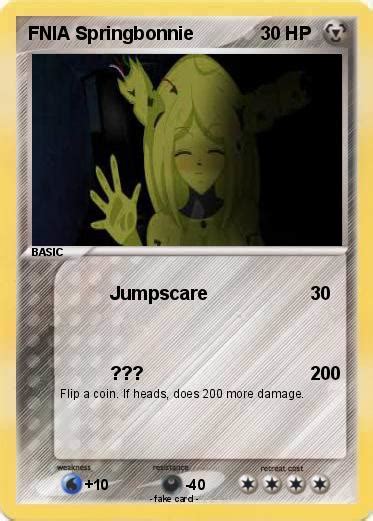Pokémon Fnia Springbonnie Jumpscare My Pokemon Card