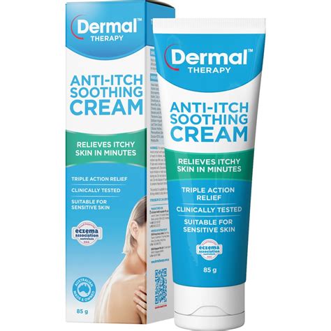 Dermal Therapy Anti Itch Soothing Cream 85g Big W