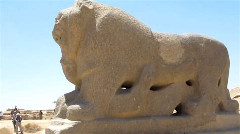 Lion Of Babylon Statue Babylon Babil Iraq Youtube