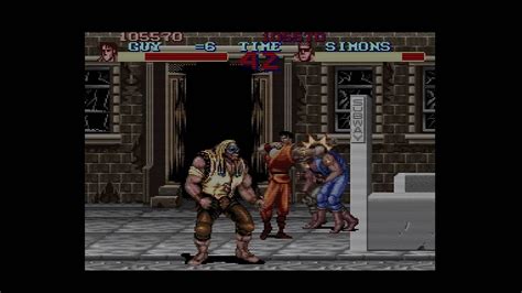 Final Fight Guy Snes Gameplay Xrgb Youtube