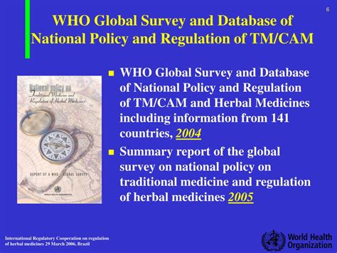 ppt international regulatory cooperation on proper use of traditional medicine powerpoint