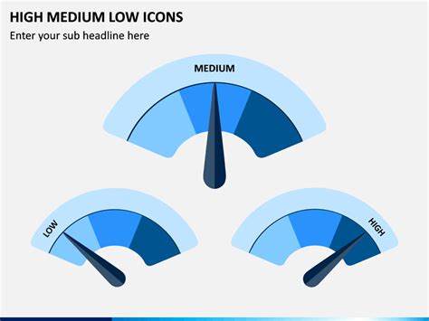 High Medium Low Icons Powerpoint Slides Powerpoint Powerpoint Slide