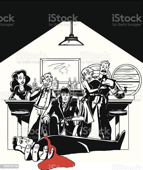 Mafia Mob Murder Mystery Stock Illustration Download Image Now