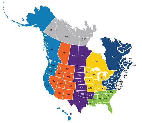 Opentech Sales Territory Map