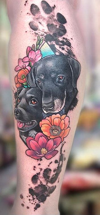 100 Heartwarming Dog Memorial Tattoos And Ideas To Honor