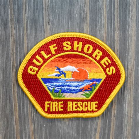 Gsfr Patch Gulf Shores Fire Rescue Association