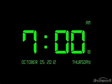 Digital Clock Screensaver For Windows 10 At Richard Hauk Blog