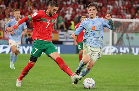 البوابة رياضة كأس العالم المغرب تتعادل مع إسبانيا دون أهداف مع