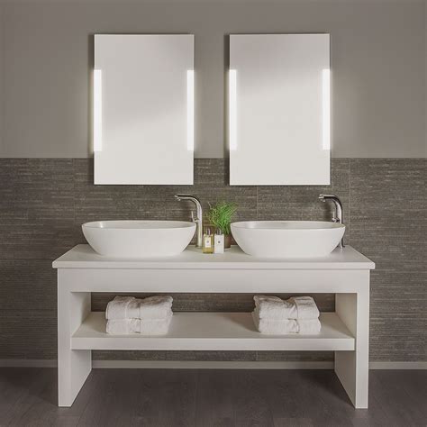 Who sees the human face correctly: Astro Imola 900 Polished Chrome Bathroom Mirror Light at ...