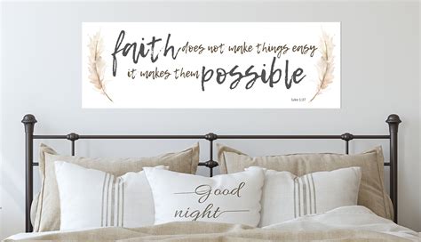 Bible Verse Signs Canvas Print Large Wall Art Christian Etsy In 2020
