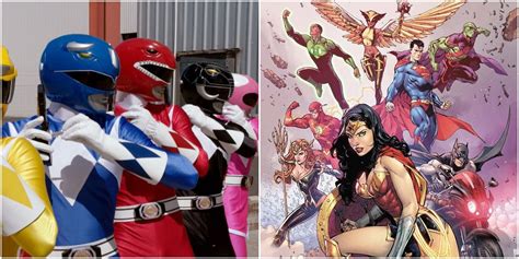 5 Power Ranger Teams Who Could Defeat The Justice League 5 Who Can T
