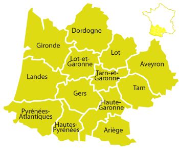 Carte Des Departements Du Sud De La France Altoservices