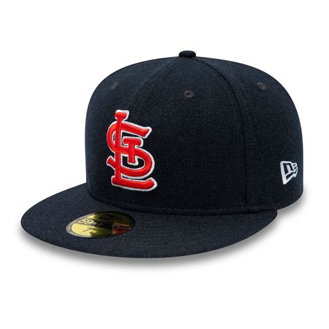 Official New Era Mlb 125th Anniversary St Louis Cardinals Wool Navy