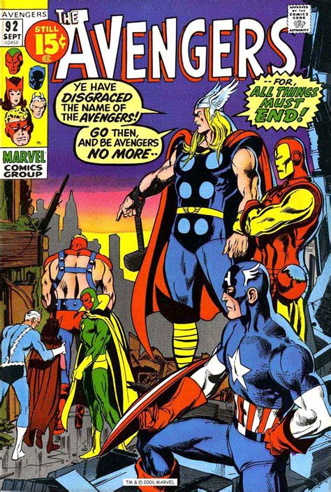 The Avengers Cover Art