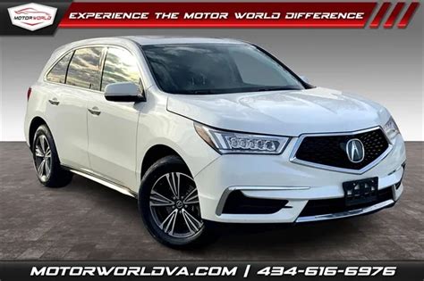 Used 2018 Acura Mdx 35l For Sale In Madison Heights Va Motor World