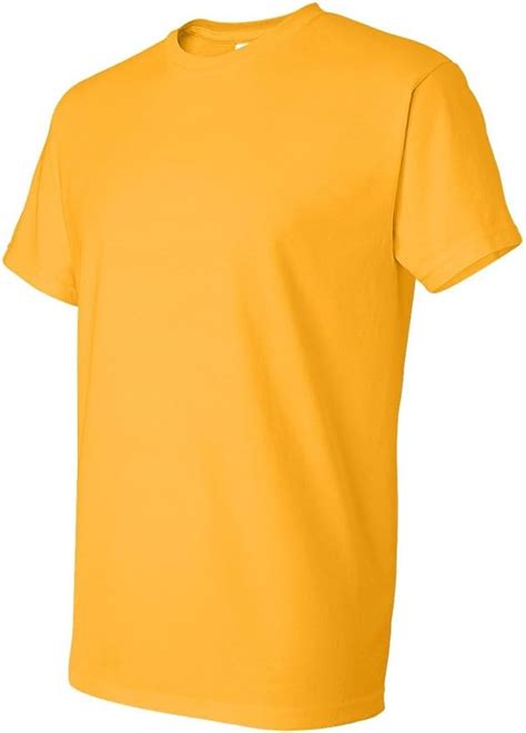 Gildan Activewear Mens Dryblend 5050 T Shirt S Gold