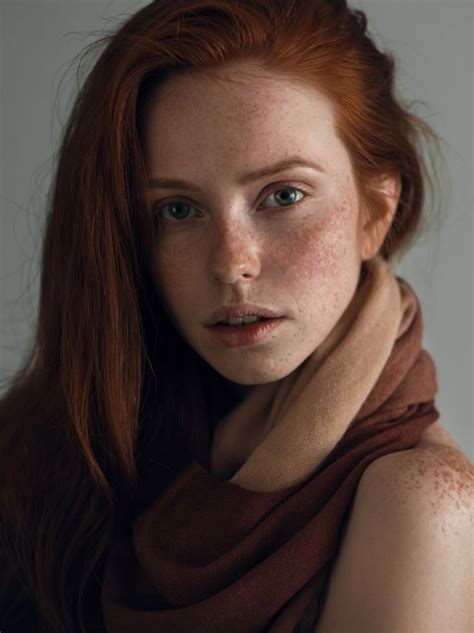 Pin By Ron McKitrick Imagery On Shades Of Red Beautiful Freckles Red