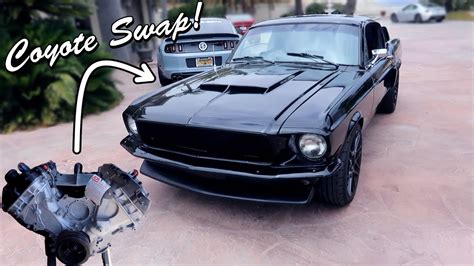 Coyote Swapping My 1968 Ford Mustang Fastback Episode 8 Youtube