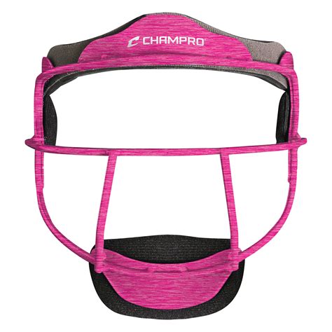The Grill Softball Fielders Facemask Hot Pink Champro