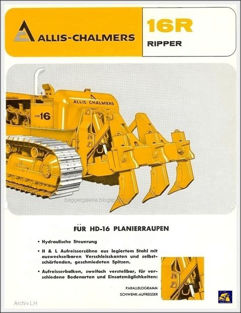 Allis Chalmers Hd 16 Bulldozerpicture 7 Reviews News Specs Buy Car