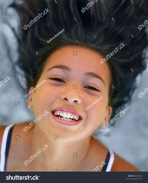 Happy Asian Girl Stock Photo 623620 Shutterstock