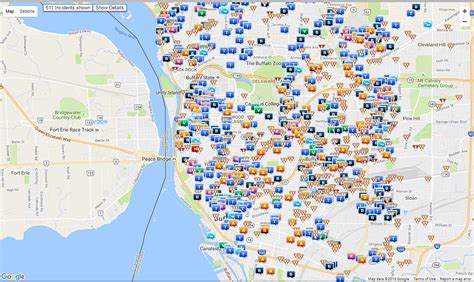 Buffalo Crime Map Allows You To See Neighborhood Crimes