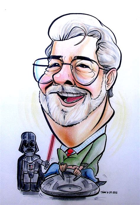 George Lucas By Tami Cartoon Vegas