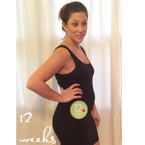 In the meantime, with your waist thickening and appetite increasing, you may. 12 week bump Baby # 2 | Baby bumps, Bump