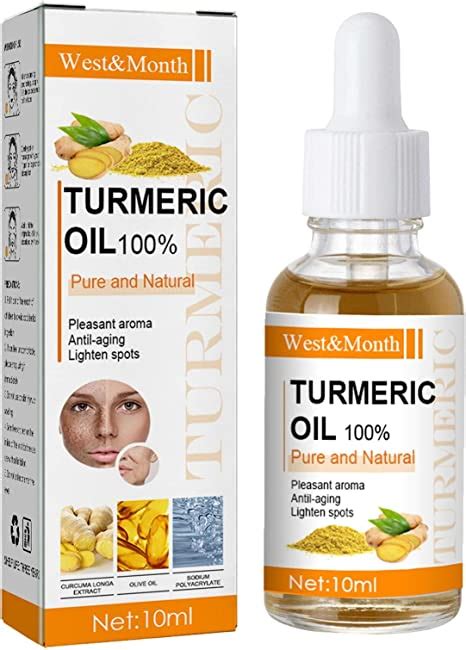 Evanescence Turmeric Face Oil Turmeric Essential Oil 100 Pure