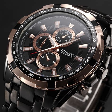New SALE CURREN Watches Men quartz Top Brand Analog Military male Watches Men Sports army Watch ...