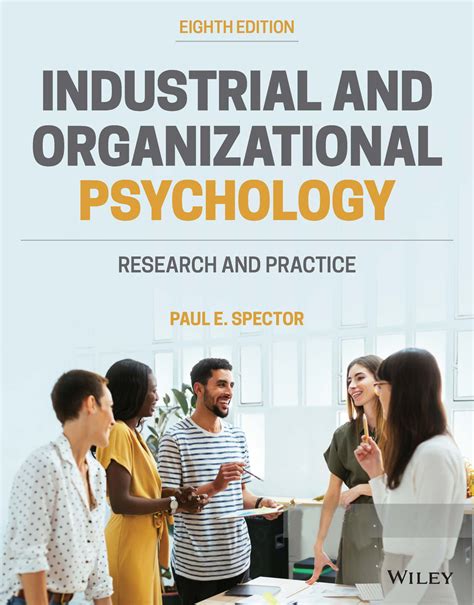 Industrial And Organizational Psychology Paul Spector