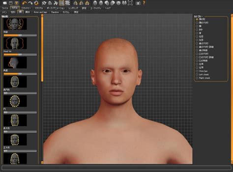 無料で人体3dモデルを作成できるソフト makehumanの紹介 ソフトウェアの覚書