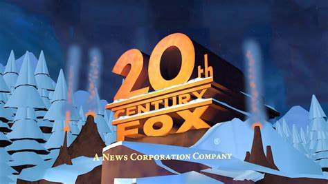 20th Century Fox Logo 2009 Ice Age 3 3d Variant By Jessenichols2003
