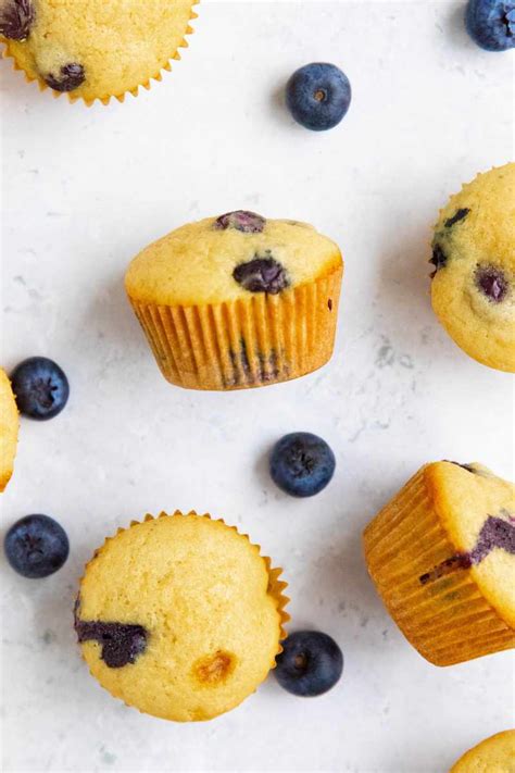 Easy And Delicious Mini Blueberry Muffins Recipe Wholefully