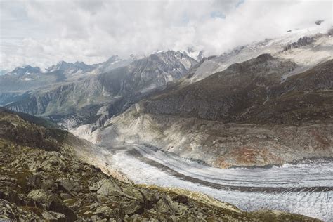 Hiking Along The Aletsch Glacier All The Places You Will Go