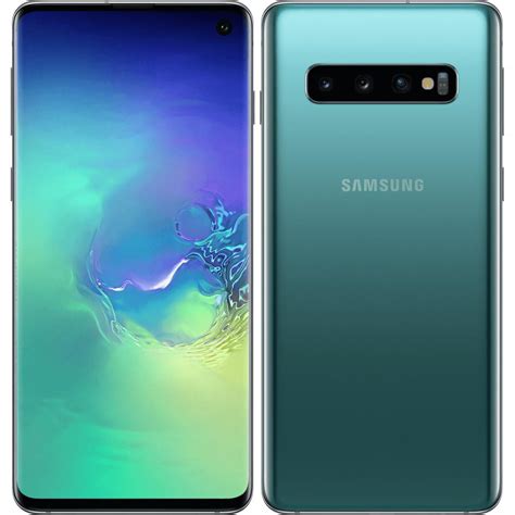 Galaxy S10 128 Gb Dual Sim Prism Green Unlocked Back Market