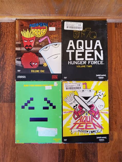 Aqua Teen Hunger Force Seasons Vols 1 4 Lot Adult Swim Dvd Ebay