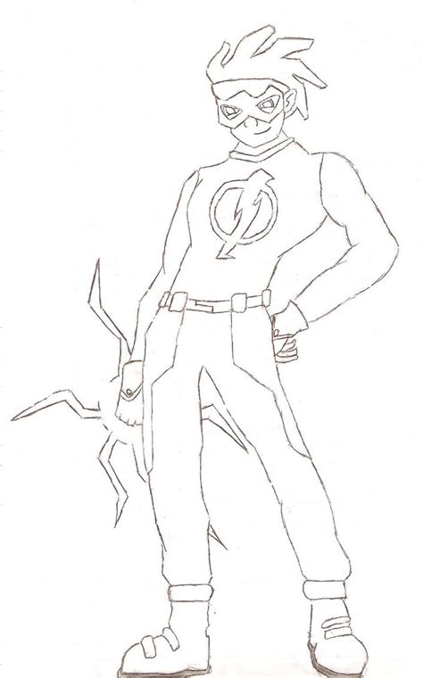 Static Shock Coloring Pages Coloring Pages
