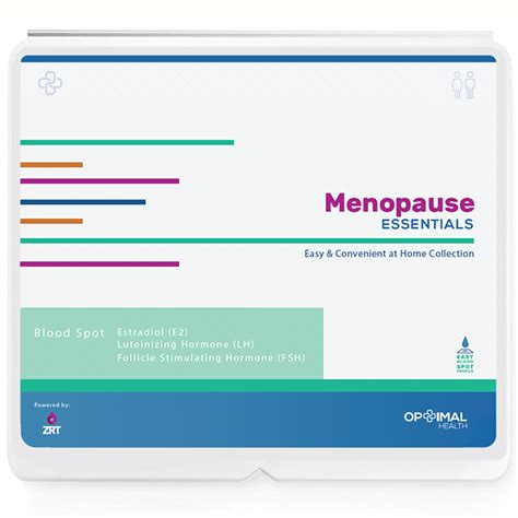 menopause test at home menopause lab test kit optimal health