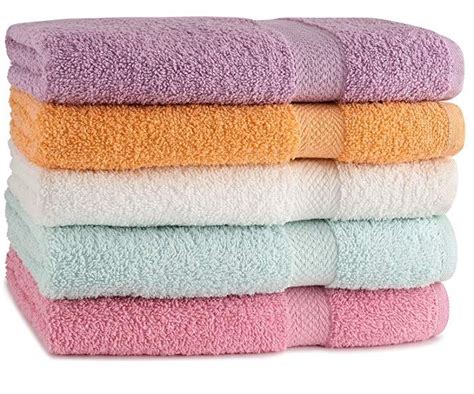Opt for classic white towels, or coordinate colorful bath sheets and hand towels to match other bathroom fabrics such as. TowelFirst 5-Pack Extra-Absorbent Bath Towel Set - Large ...