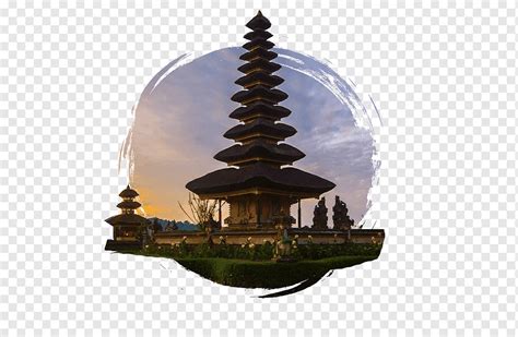 Pagoda Temple Pura Ulun Danu Bratan Lake Bratan Bedugul Pura Uluwatu Bali Bangunan