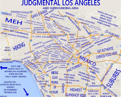 10 Unusual Maps Of Los Angeles — The Bold Italic — San