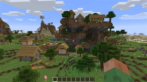 Seed 10101010 In The Latest Java Version Looks Really Cool Rminecraft