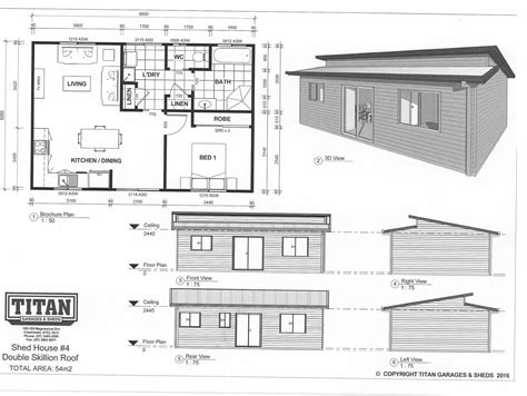 Skillion Roof House Floor Plans Floorplansclick