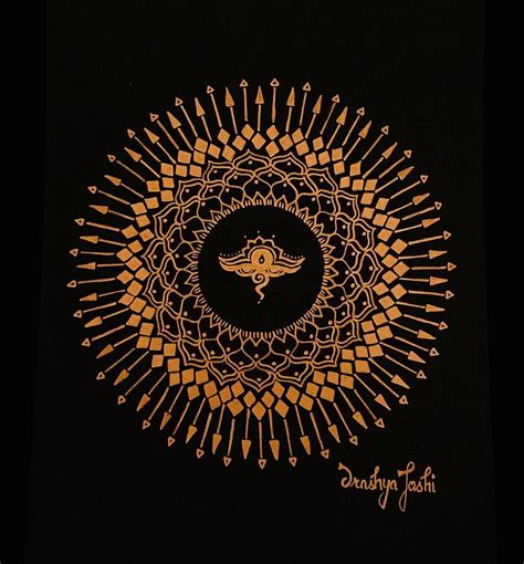 Sacred Mandala Drawing By Drashya Joshi Fine Art America
