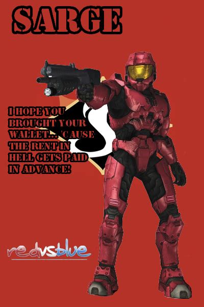 Red vs blue memes and quotes. Red Vs Blue Sarge Quotes. QuotesGram